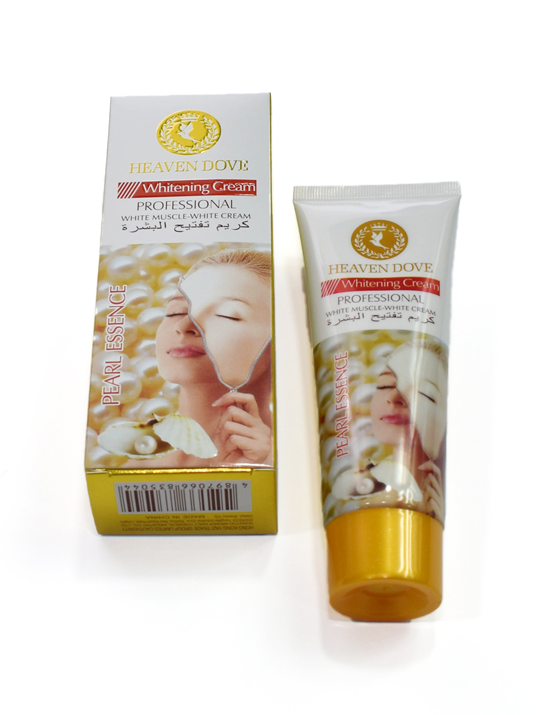 Крем для лица отбеливающий и увлажняющий Heaven Dove Nourish Repair & Prof, 120 г - 