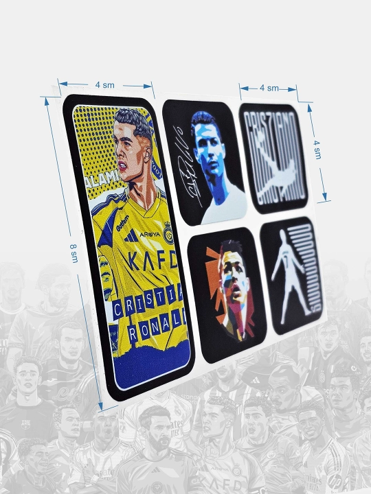 Futbol klubi va futbolchilar nakleykalari CR7 - 