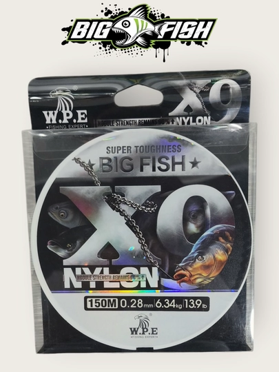 Леска 150-метровая W.P.E. BIG FISH X9, профессиональная леска для настоящих ценителей