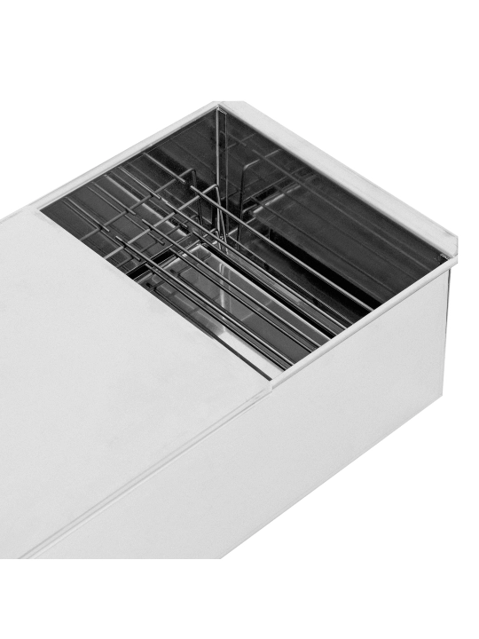 PALISAD ikki qavatli dudlama, 500 x 270 x 175 mm, oyoqli, 69526