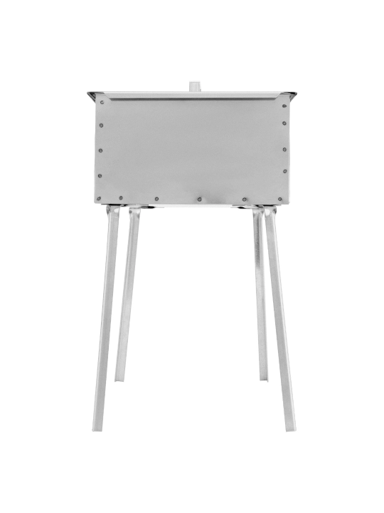 PALISAD ikki qavatli dudlama, 500 x 270 x 175 mm, oyoqli, 69526
