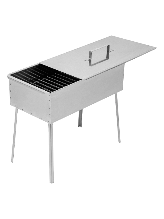 PALISAD ikki qavatli dudlama, 500 x 270 x 175 mm, oyoqli, 69526