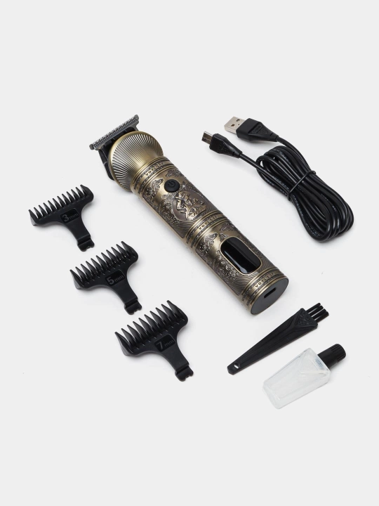 Soch kesish va soqol olish uchun 175, 071, 055, 030, 290 professional mashinka-trimmer