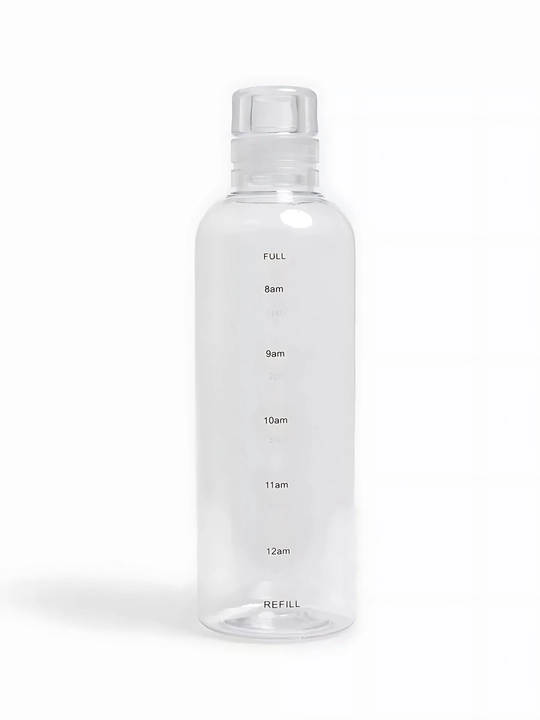 Suv uchun bolinadigan shisha butilka, 500 ml, ichimliklar uchun idish