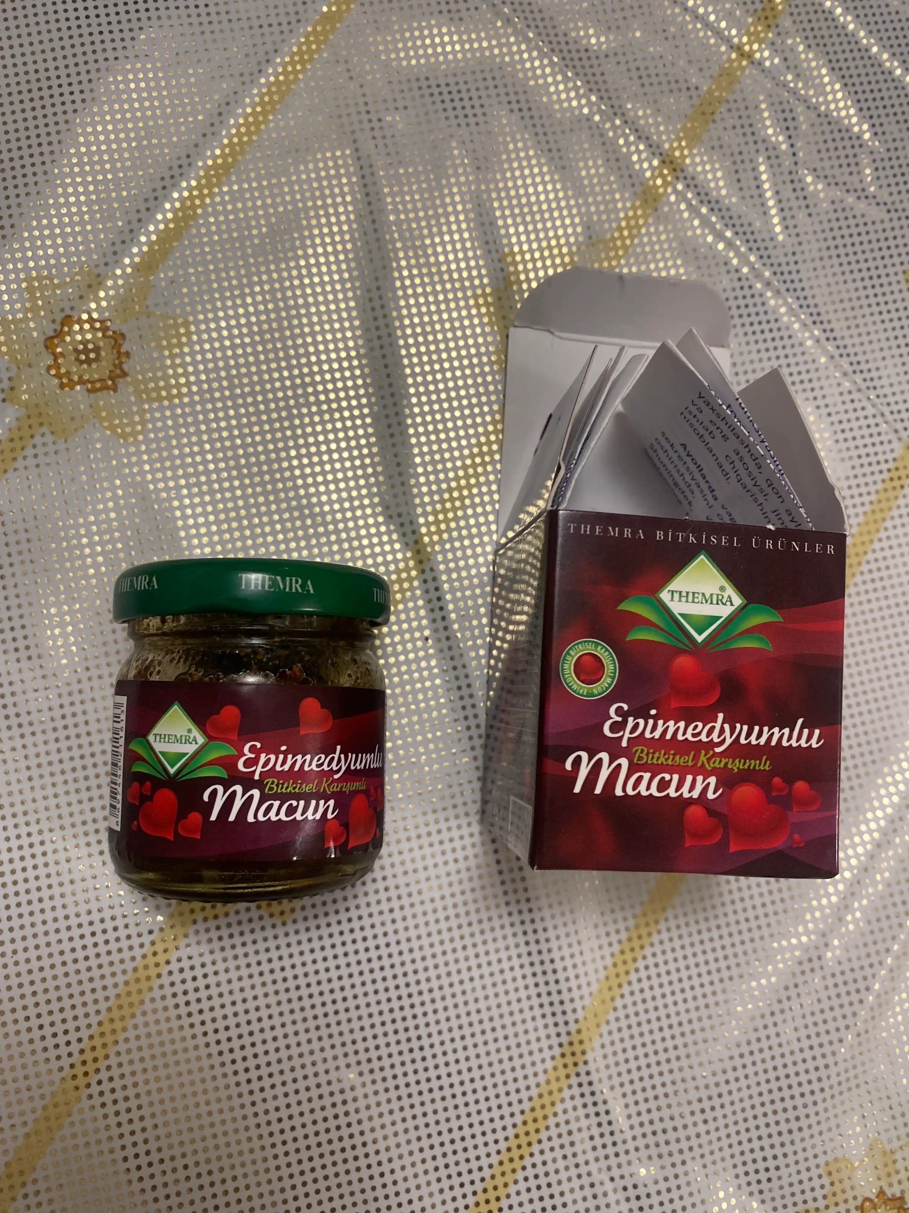 Erkak va ayollar salomatligini tiklovchi epimediumli pasta Themra Epimedyumlu macun, 43 g