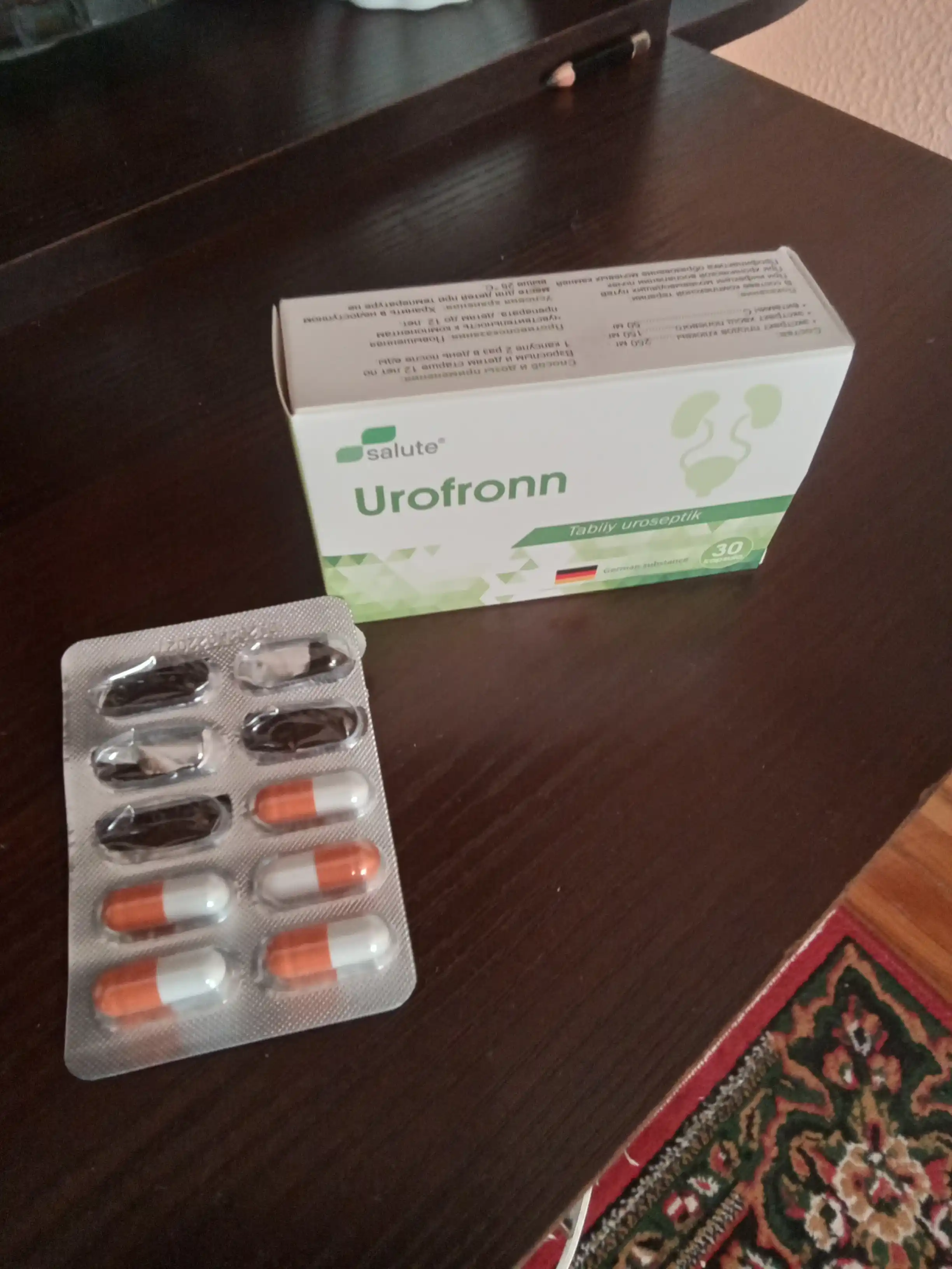 Tabiiy uroseptik Urofronn, 30 kapsula