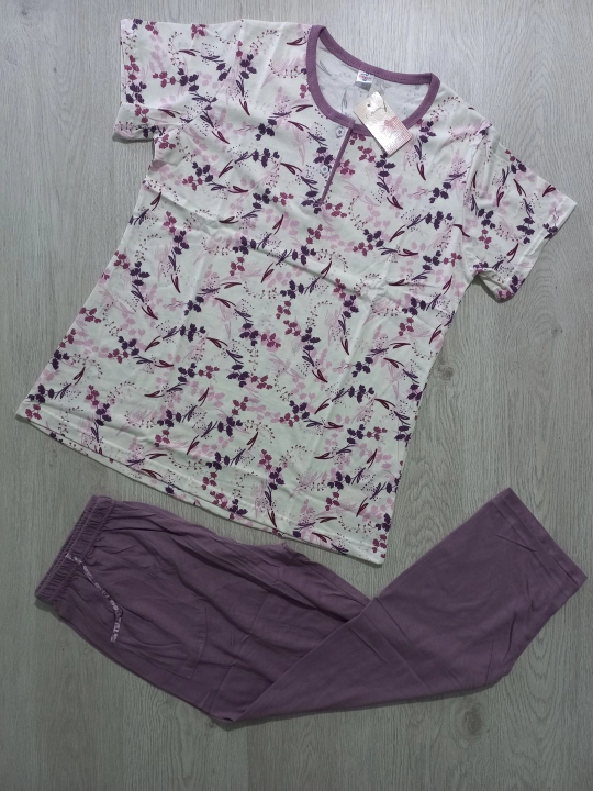 Uy kiyimi, pijama, kalta yengli