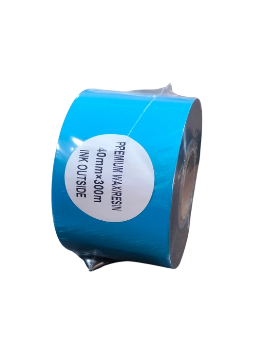 Риббон Premium WAX/Resin, термотрансферная лента, черный, для термопринтера, 1 шт
