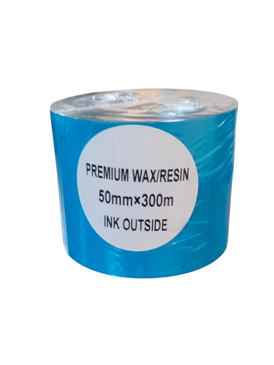 Риббон Premium WAX/Resin, термотрансферная лента, черный, для термопринтера, 1 шт