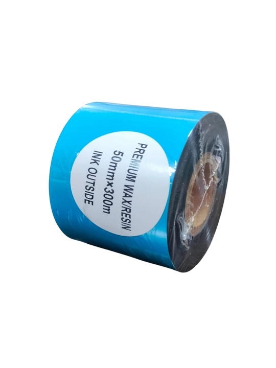 Риббон Premium WAX/Resin, термотрансферная лента, черный, для термопринтера, 1 шт