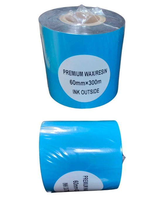 Риббон Premium WAX/Resin, термотрансферная лента, черный, для термопринтера, 1 шт