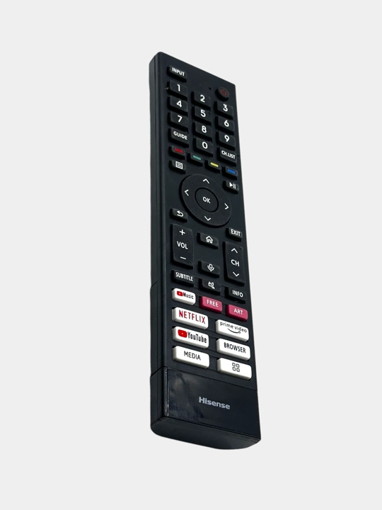 Televizorning masofadan boshqarish pulti Hisense smart ovozli boshqaruvsiz - 
