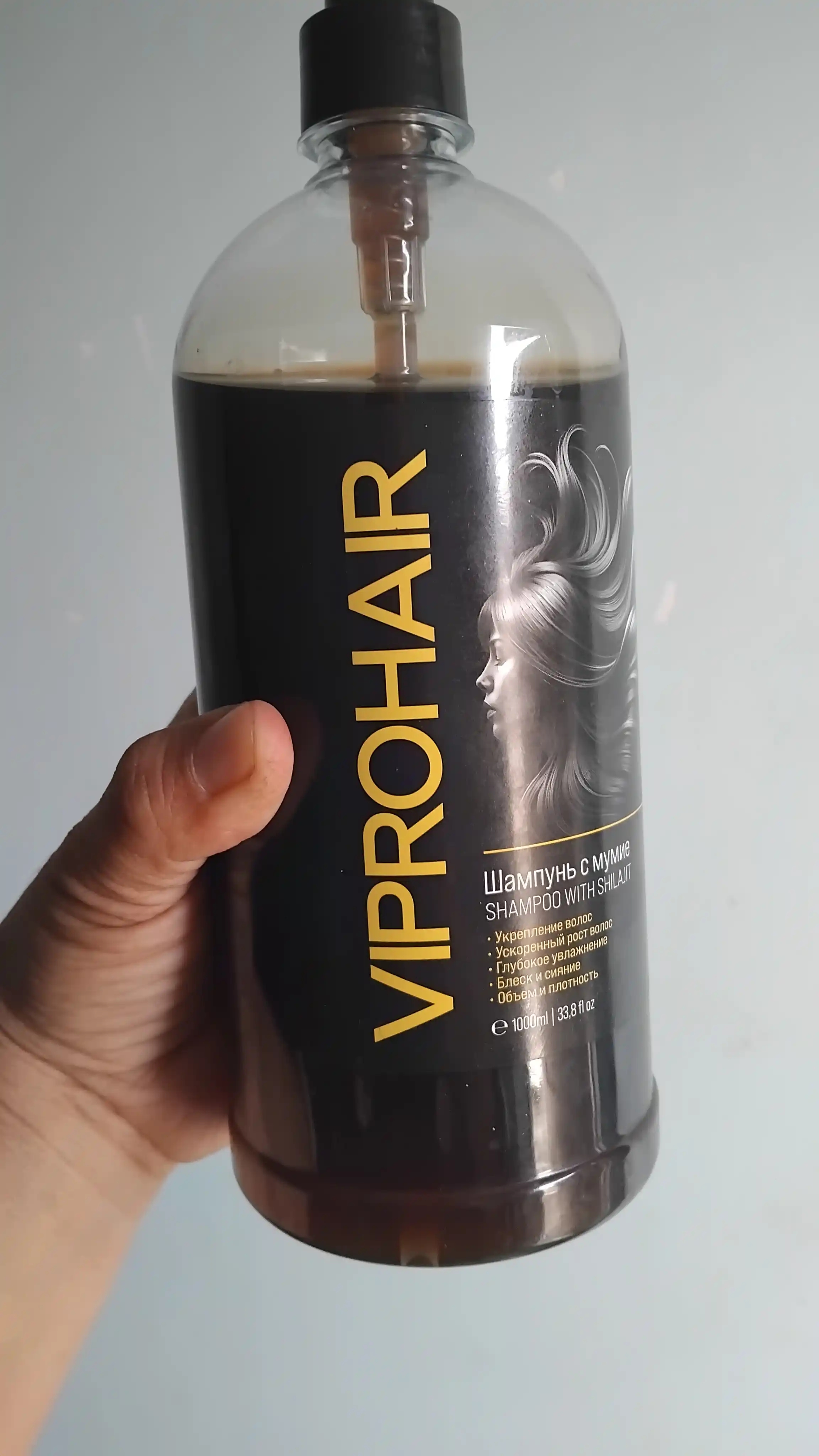 Viprohair shampun, 500 ml, 1 litr