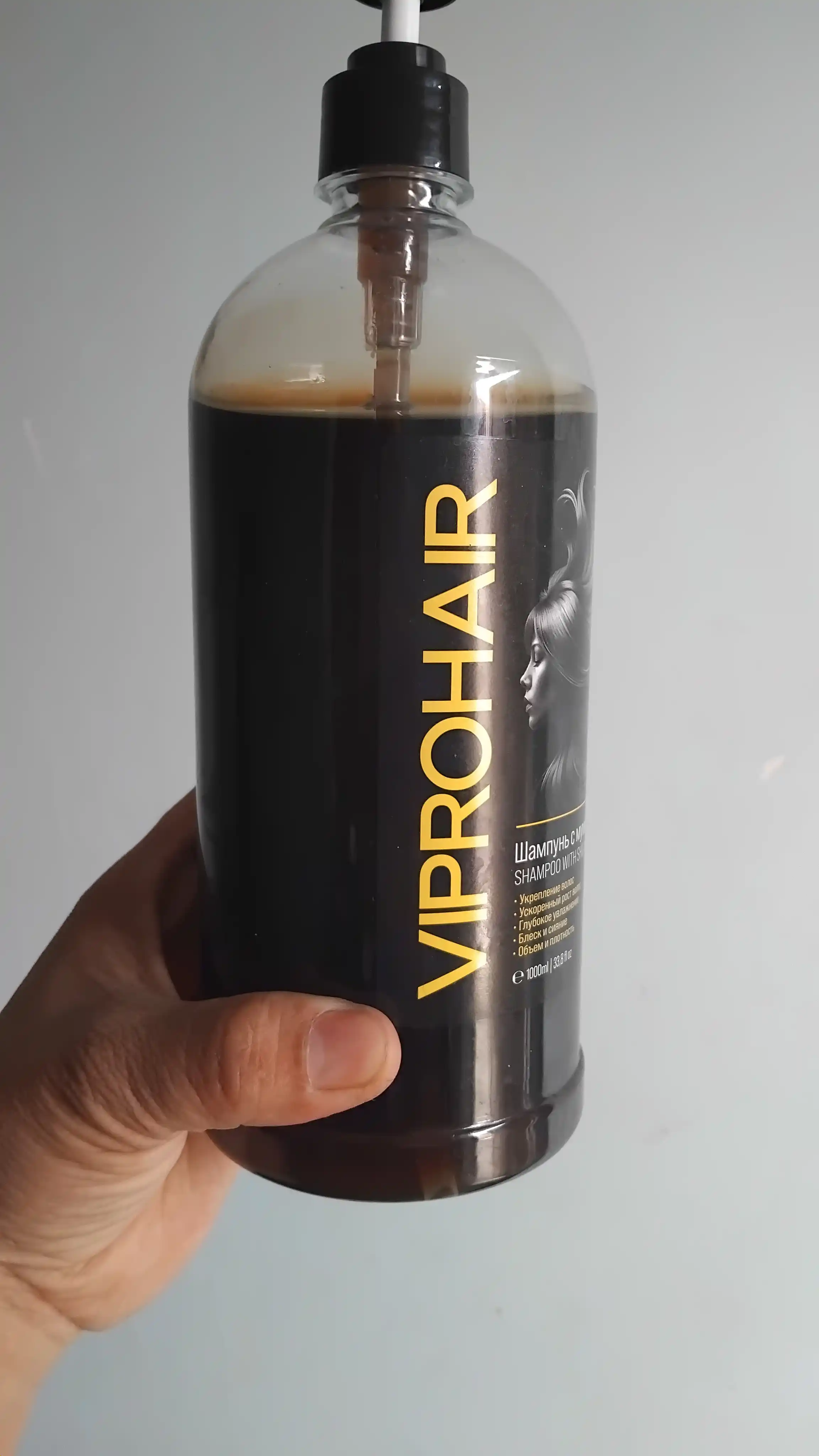 Viprohair shampun, 500 ml, 1 litr