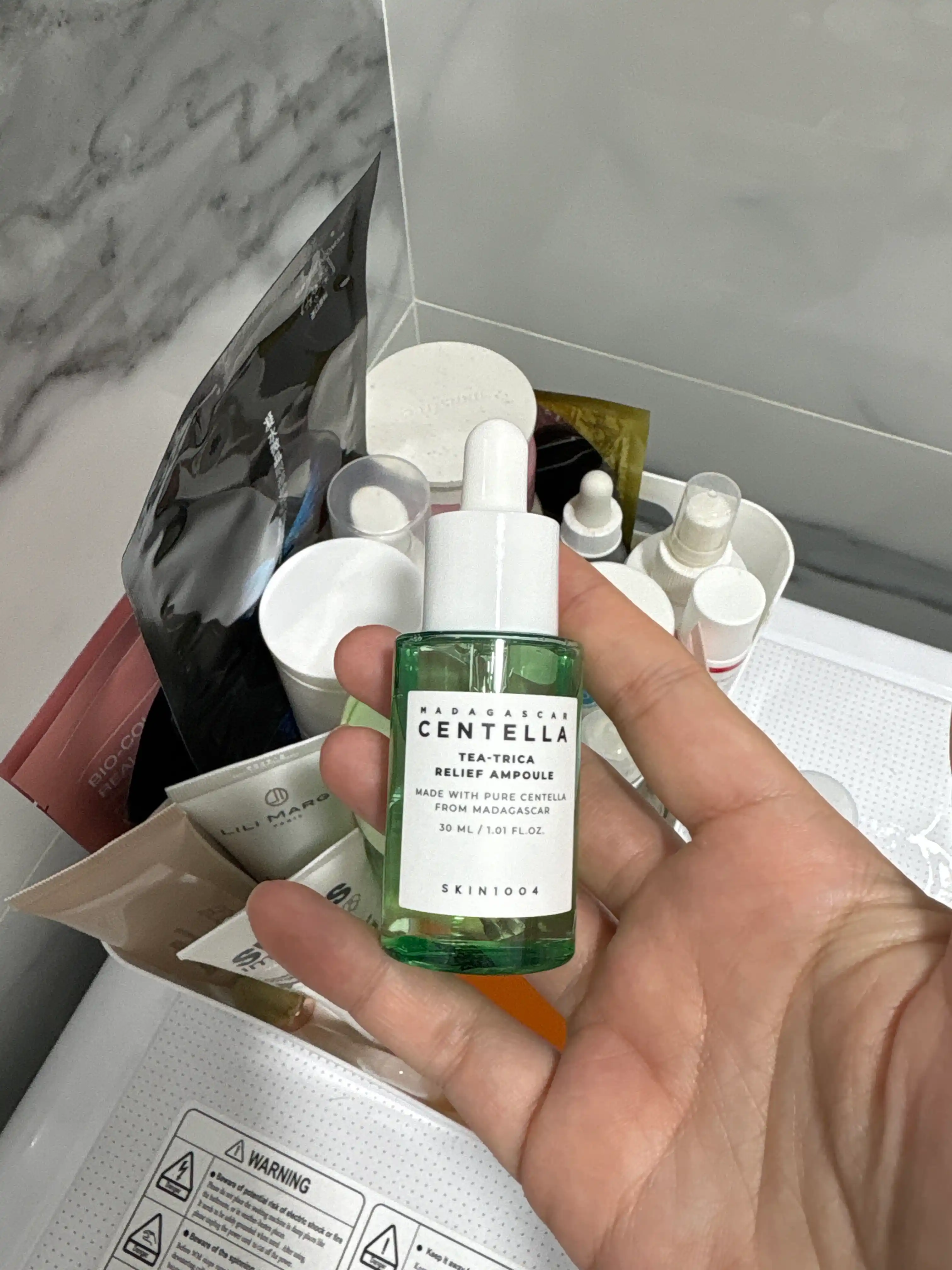 Zardob Skin1004 Centella Tea-Trica Ampoule, akne va qora nuqtalarga qarshi ampula, 30 ml