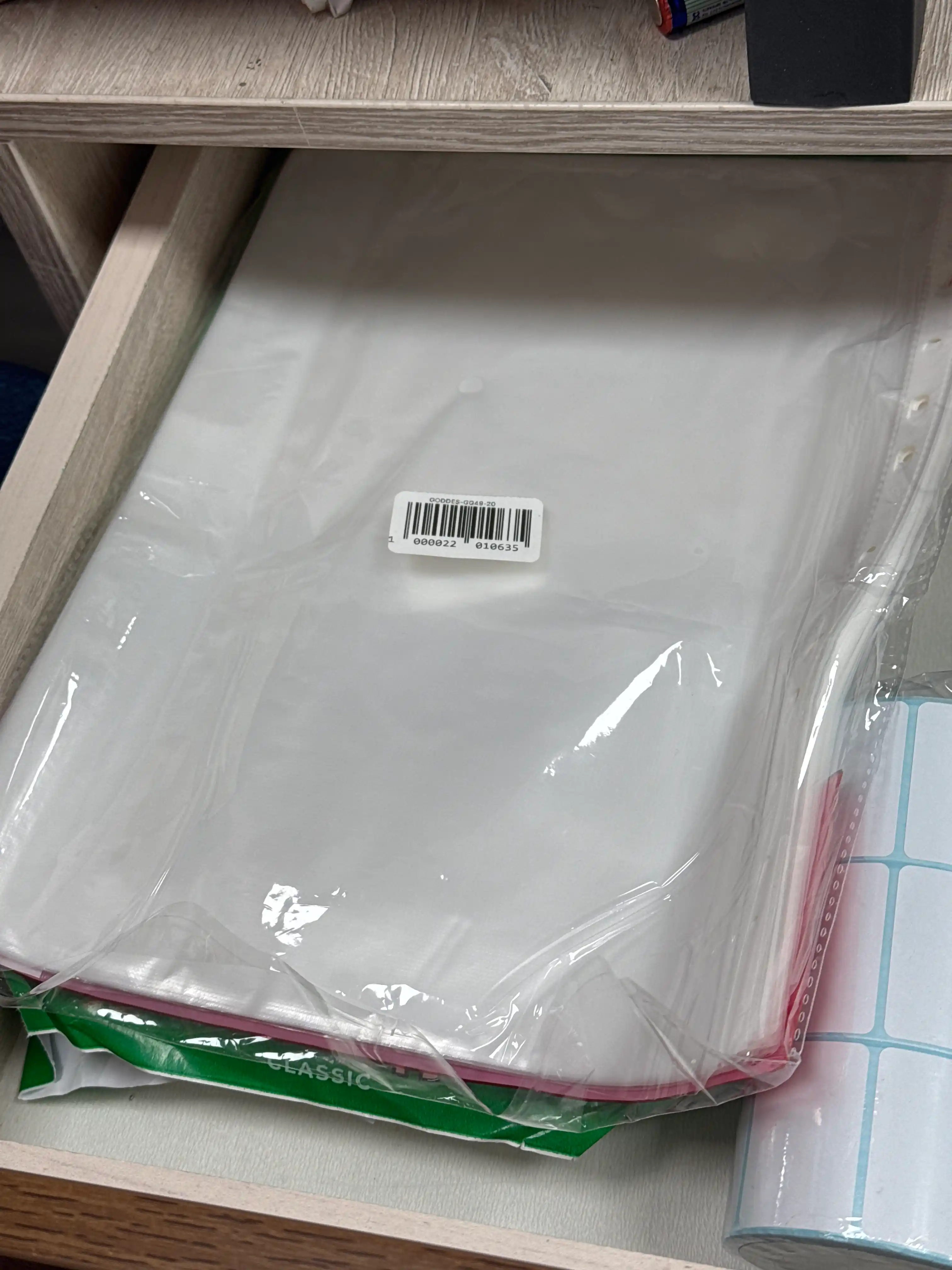 Fayl - papkalari, 100 dona, qog'ozlar uchun, A4, teshilgan, "Dolphin"