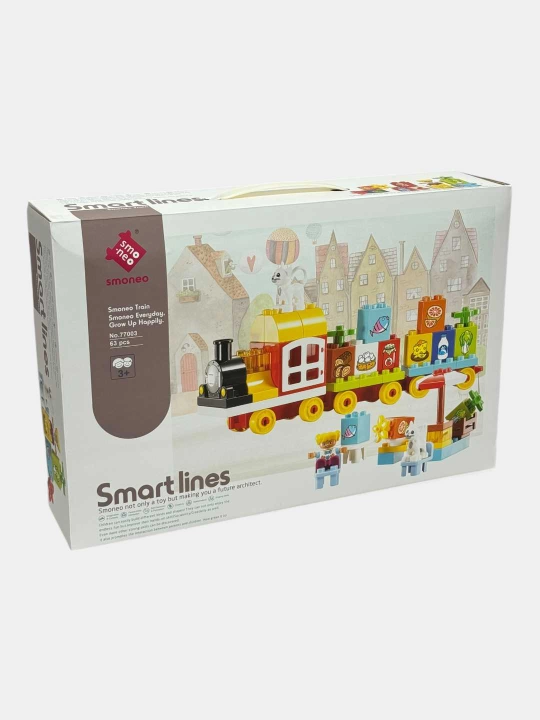 Bolalar uchun yirik Smart lines konstruktori, Kod. 25480 - 