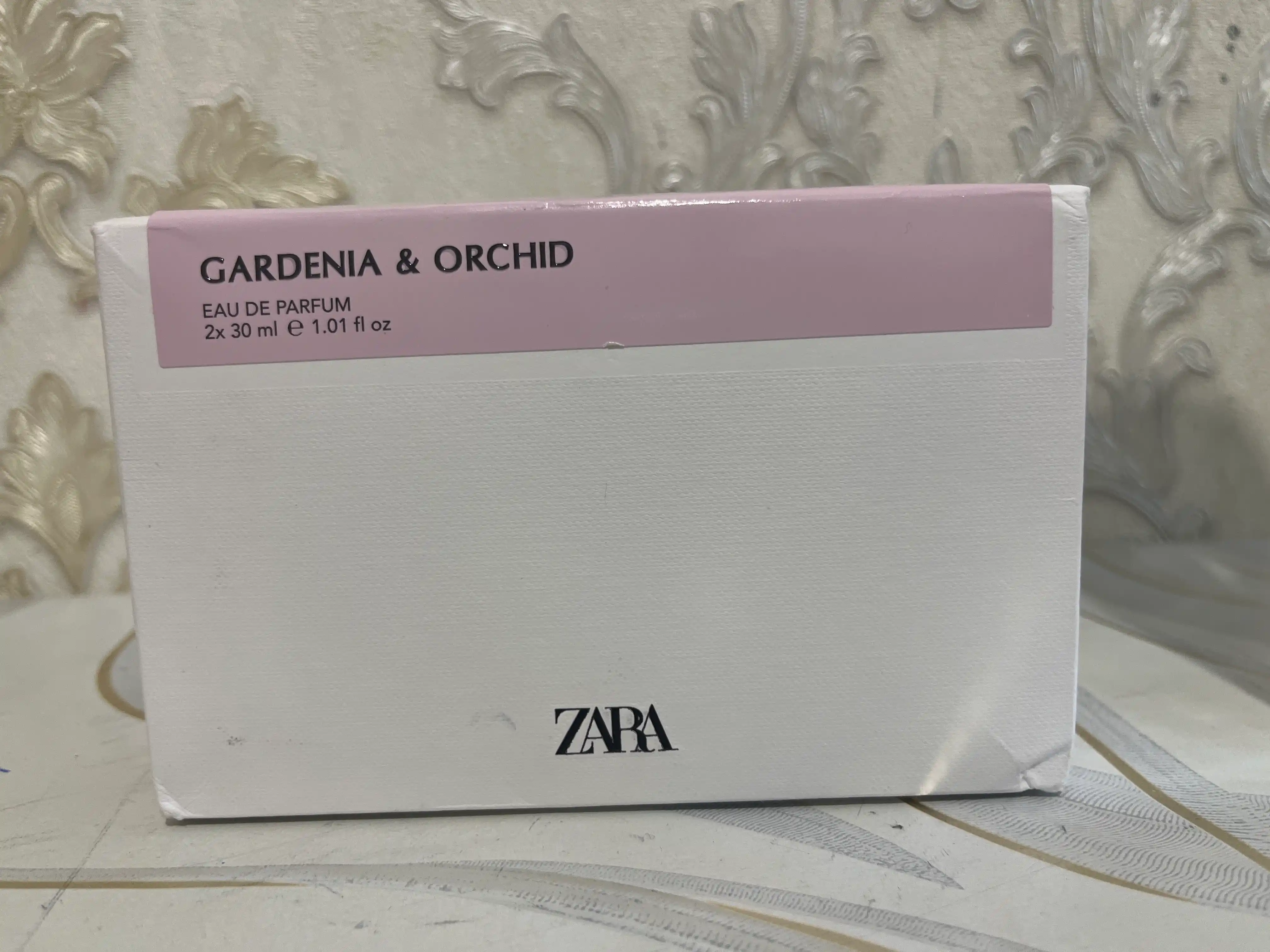 Parfyumlangan suv Zara Gardenia + Orchid, ayollar uchun 30+30, 90+90, ml