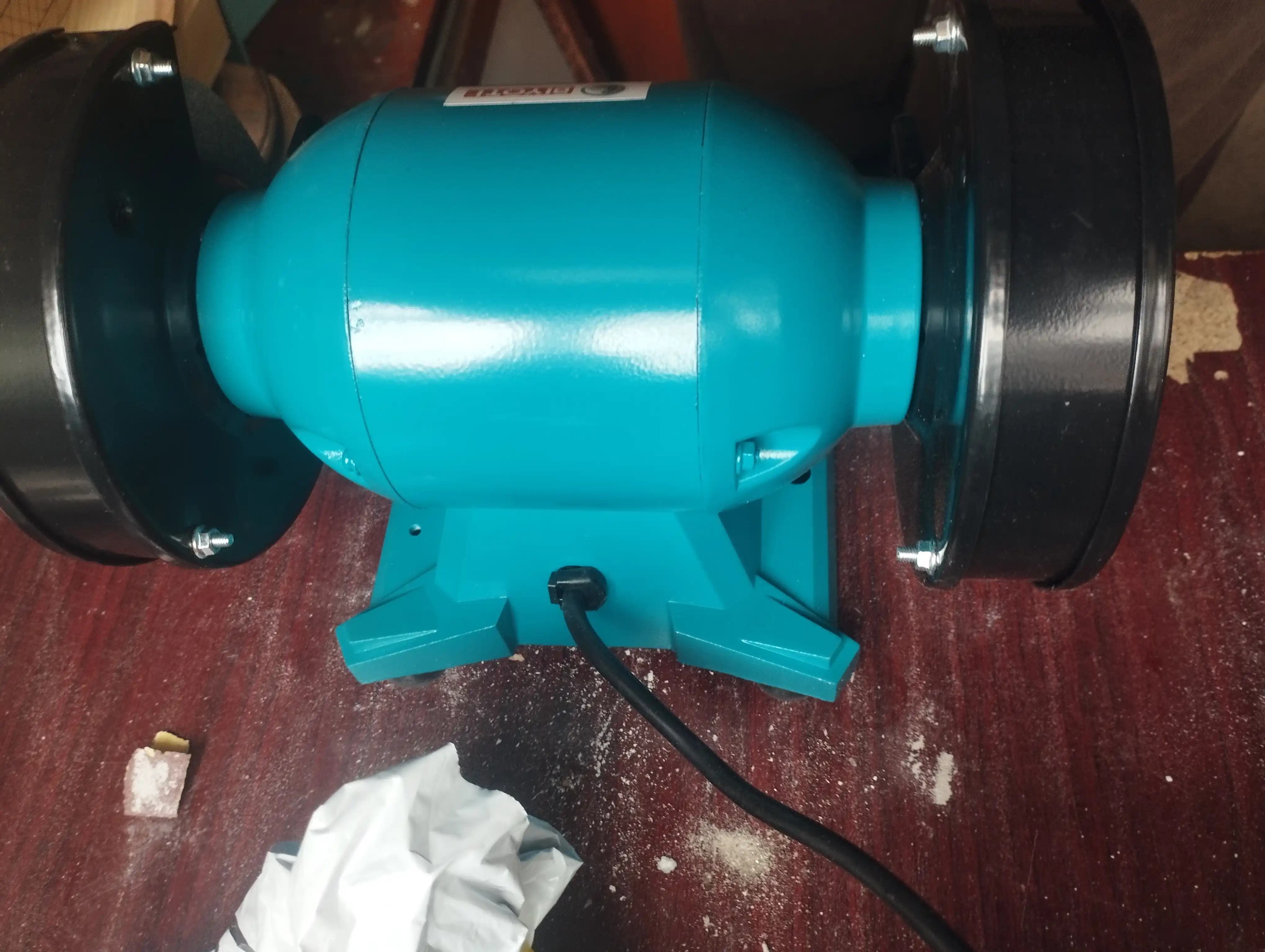 Biyoti charx apparati 125 mm: 150 Vt, 2950 ayl/daq, himoya oynalari (BYT-BG01)