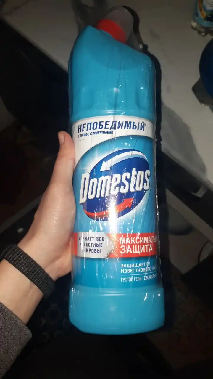 Универсальный гель для чистоты Domestos свежесть атлантики, 1.250 мл
