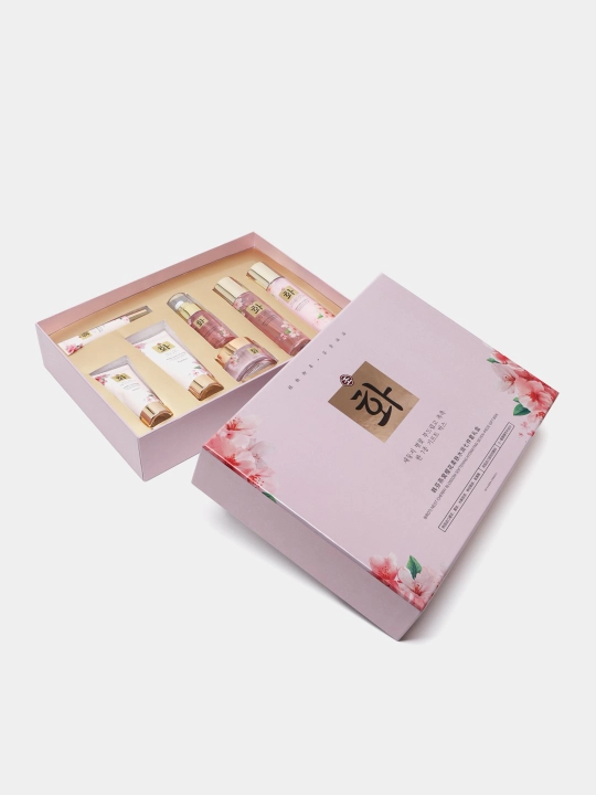 Hanfen Cherry Blossom, 7 ta yuzni namlantiruvchi kosmetika, sovg'alar  to'plami - 