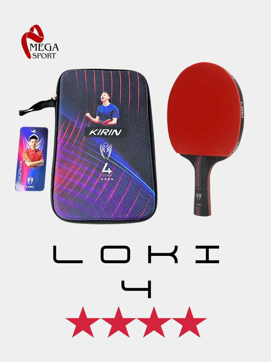 Stol tennis raketkalari LOKIni arzon narxda sotib oling — Uzum (1109619)