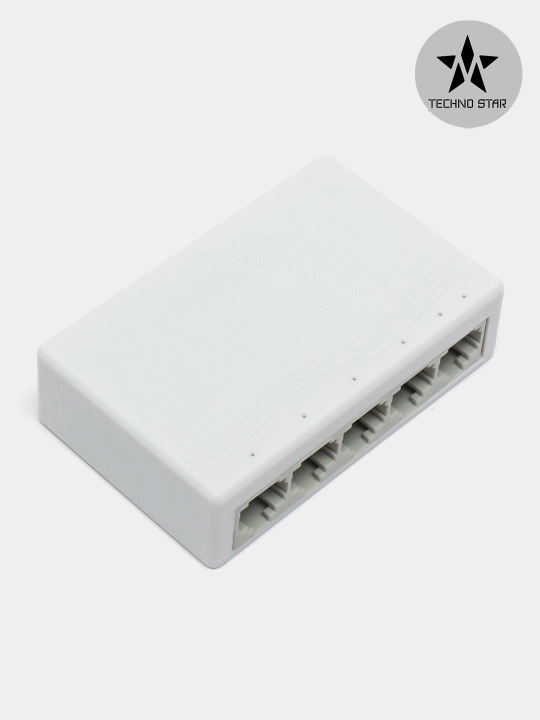 5-portli megabit stol kommutatori, tarmoq hab 100 Mb/s