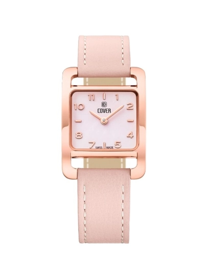 Женские часы Cover CO2048 Essential Square — CHRONUZ-CO2048-РОЗОВ