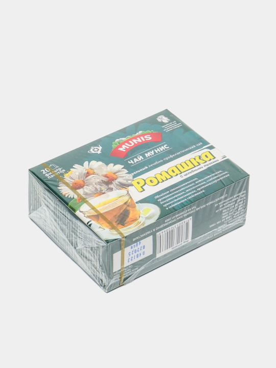 Profilaktik choy Munis Moychechak, 20/25 filtrli-paketchalar