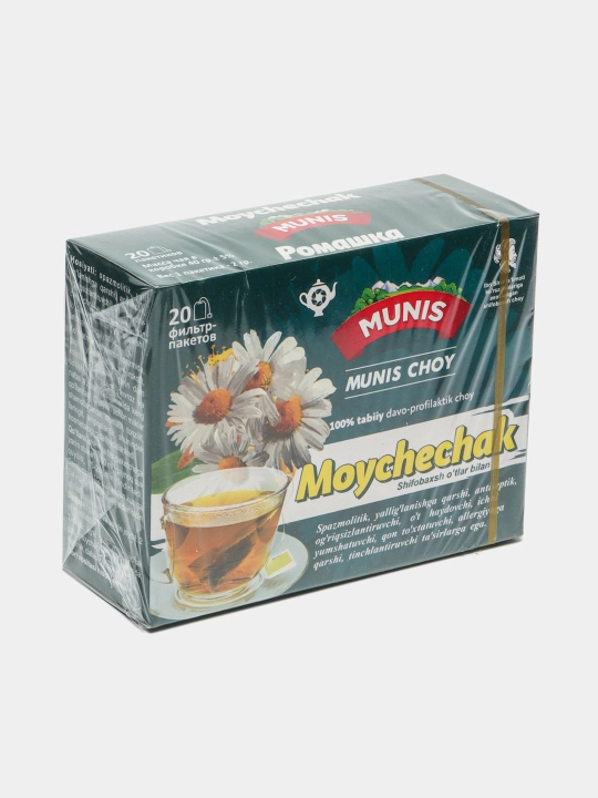 Profilaktik choy Munis Moychechak, 20/25 filtrli-paketchalar - 