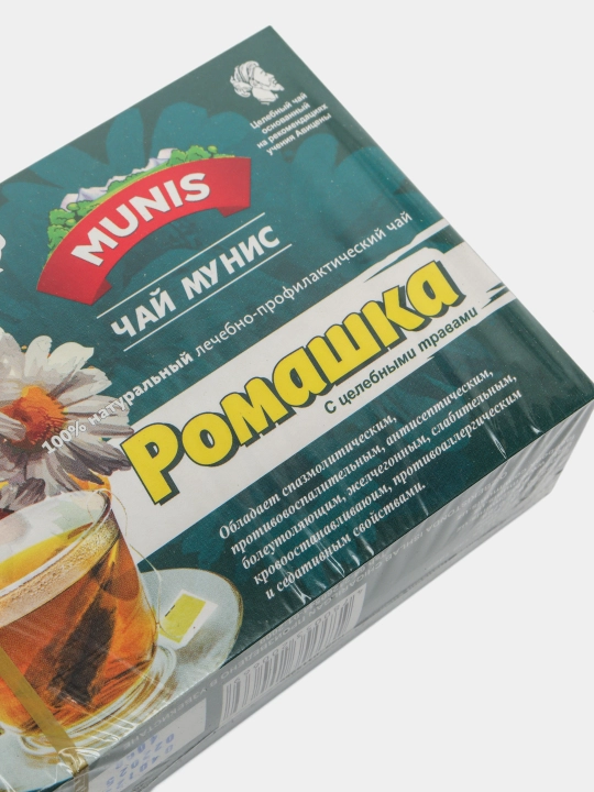 Profilaktik choy Munis Moychechak, 20/25 filtrli-paketchalar
