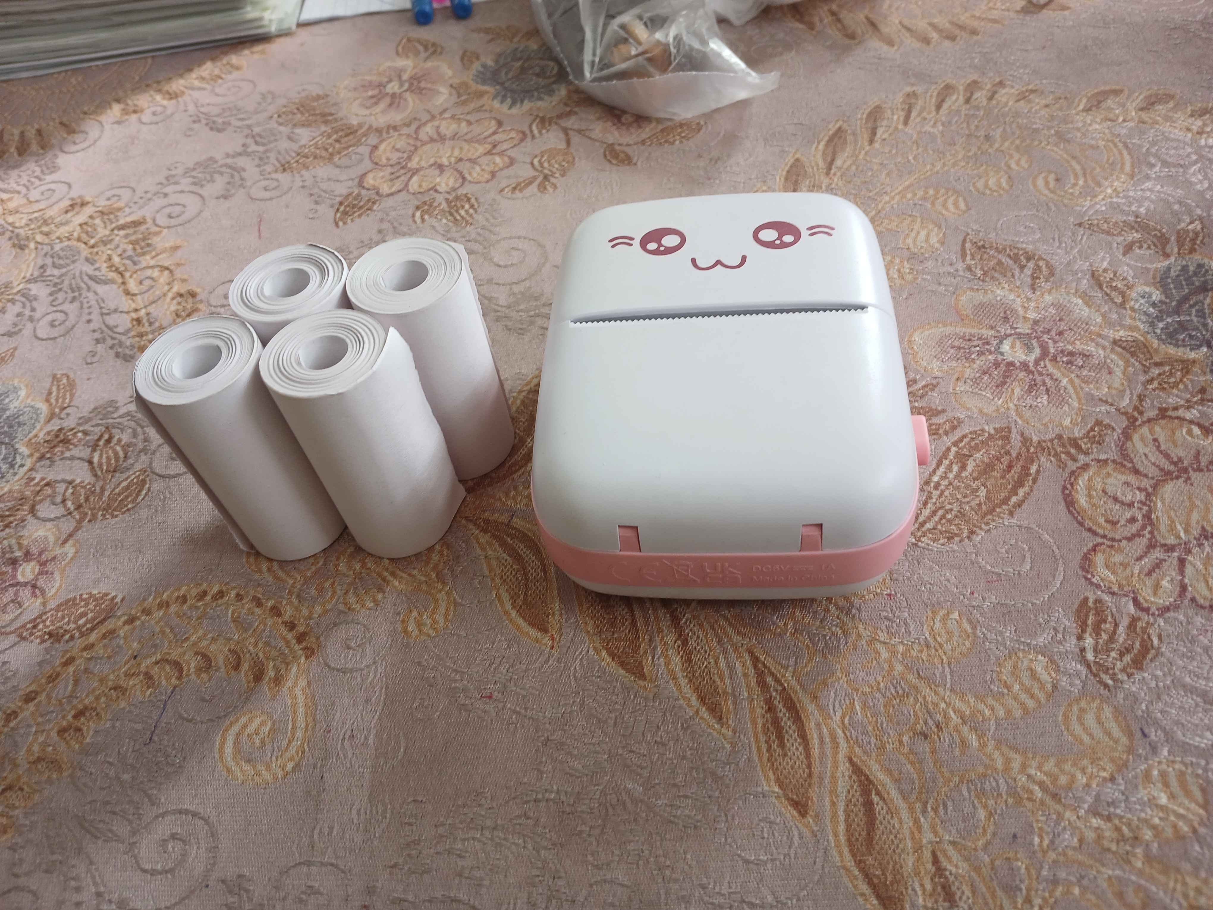 Mini printerlar va fotoapparatlar uchun rangli, o‘zi yelimlanadigan qog‘oz