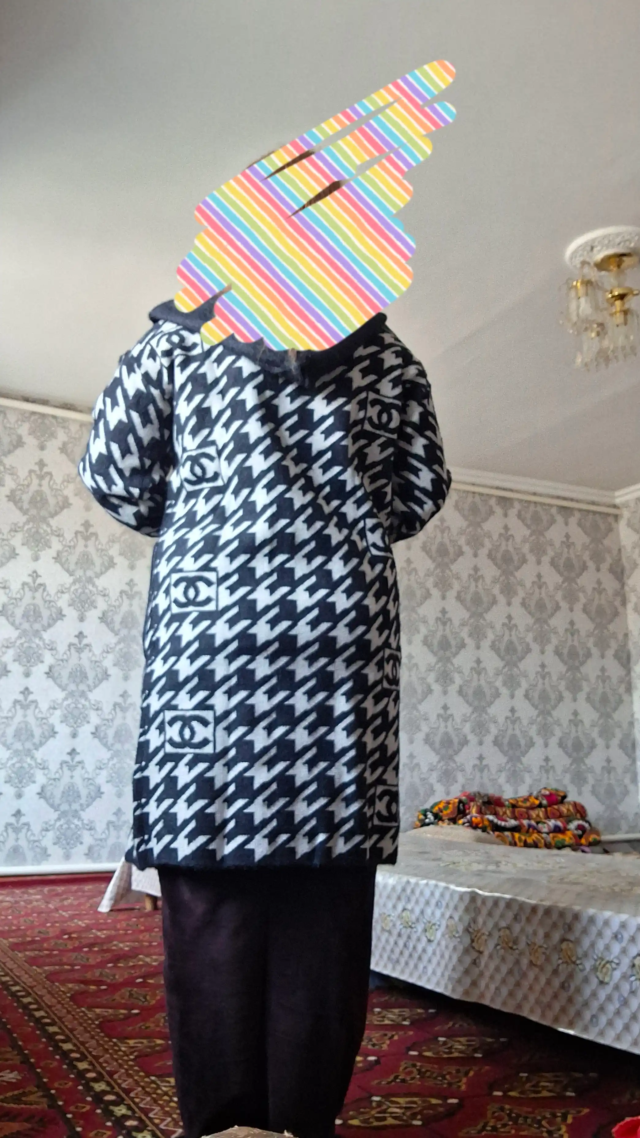 Длинный кардиган из ангорки для женщин Didov Triko, мягкий, качественный, оверсайз