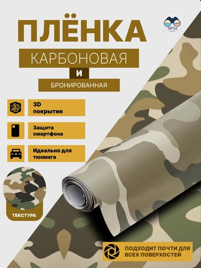 Бронированные карбоновые пленки, 3D-покрытие, для тюнинга и защиты автомобилей — DBTUZ-CARBON-ЛИМОН-TEST