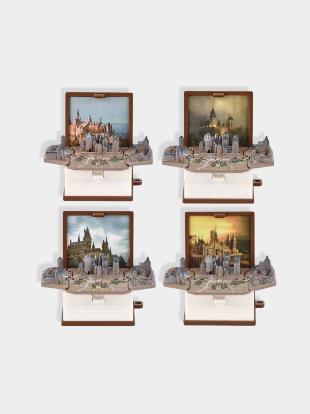3D Brelok kitobchasi, Garri Potter, Hogwarts qalasi