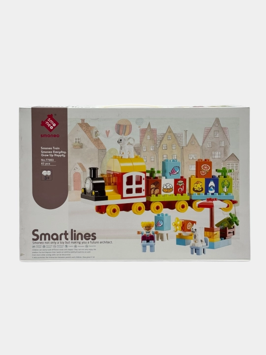 Bolalar uchun yirik Smart lines konstruktori, Kod. 25480