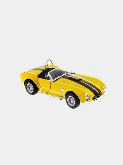 Масштабная металлическая модель игрушка Kinsmart. Ford Shelby Cobra 427 s/c 1965 1:32 — ЖТ-JTSHELB