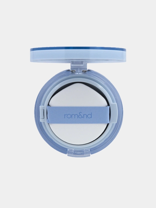Легкий кушон, с сияющим, влажным финишем Rom&nd Bare Water Cushion