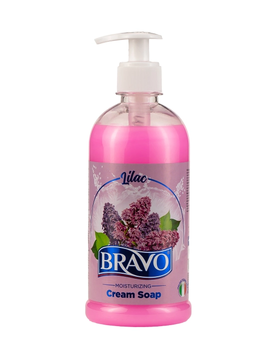 Suyuq qo'l kremi sovun BRAVO Lilac, 500 ml
