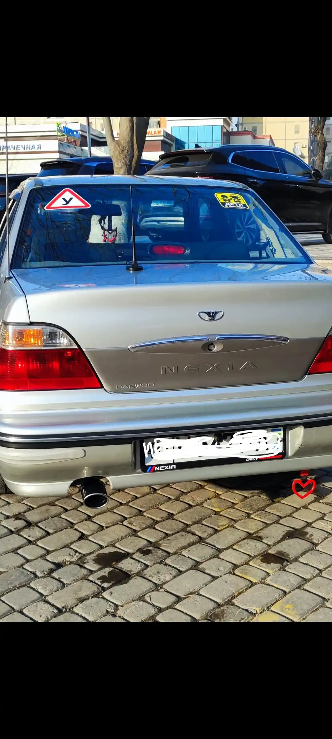 Avtomobil glushiteli uchun nasadka Cobalt Nexia 1-2  Matiz uchun, diametri, 63 mm
