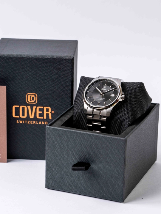 Erkaklar qo'l soati Cover CO200 Marville Gent Metall