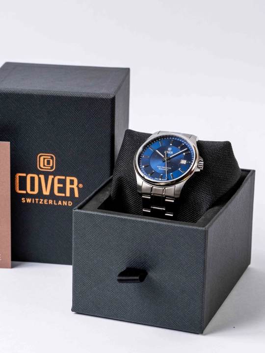 Erkaklar qo'l soati Cover CO200 Marville Gent Metall
