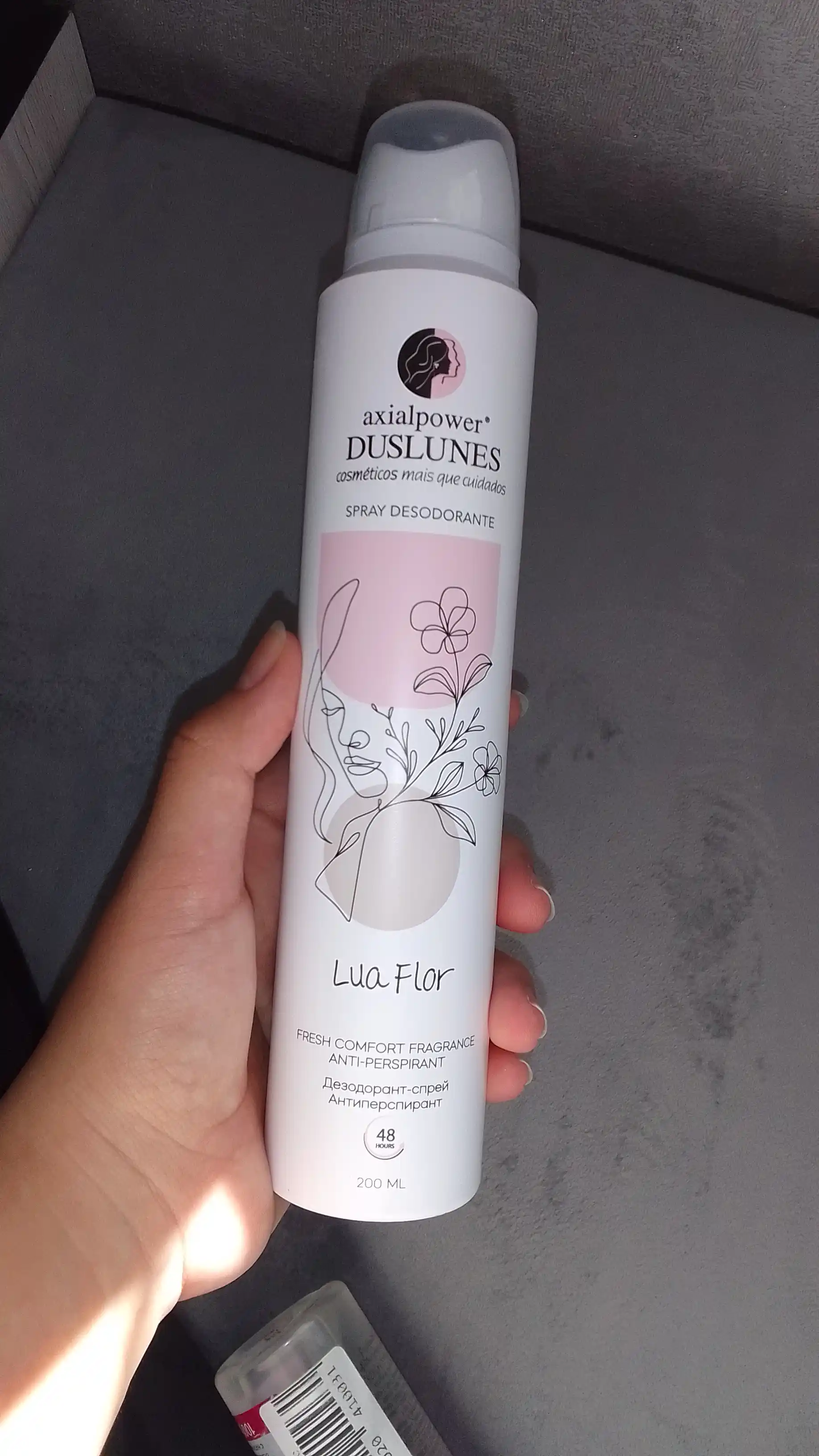 Ayollar uchun dezodorant sprey Doslunas Luna Flore, 200 ml
