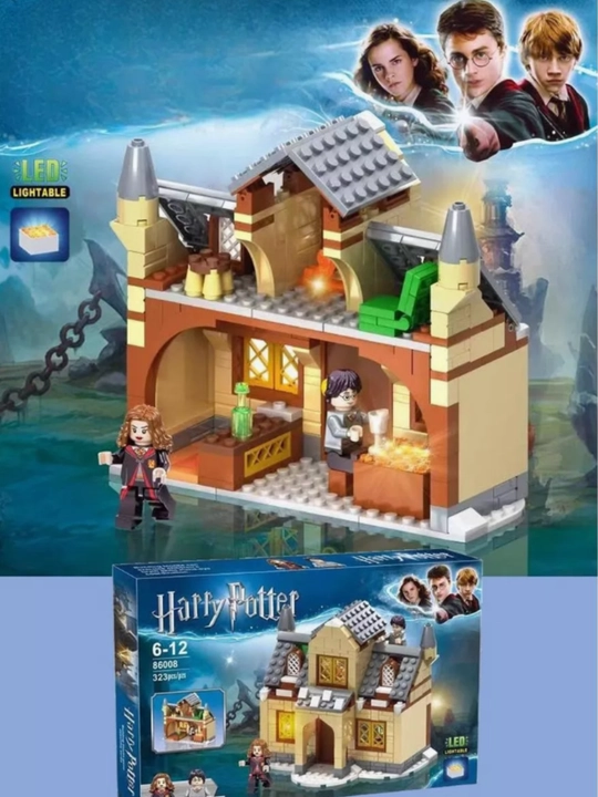 Конструктор Harry Potter, Большой зал Хогвартса, фигурки Гарри Поттер