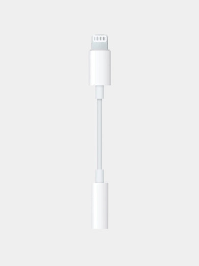 Адаптер Apple Lightning to Headphone Jack