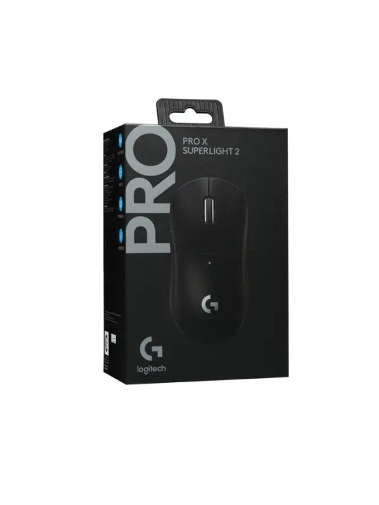 Logitech G Pro X Superlight 2, 44000 DPI, Lightspeed simsiz o'yin sichqonchasi