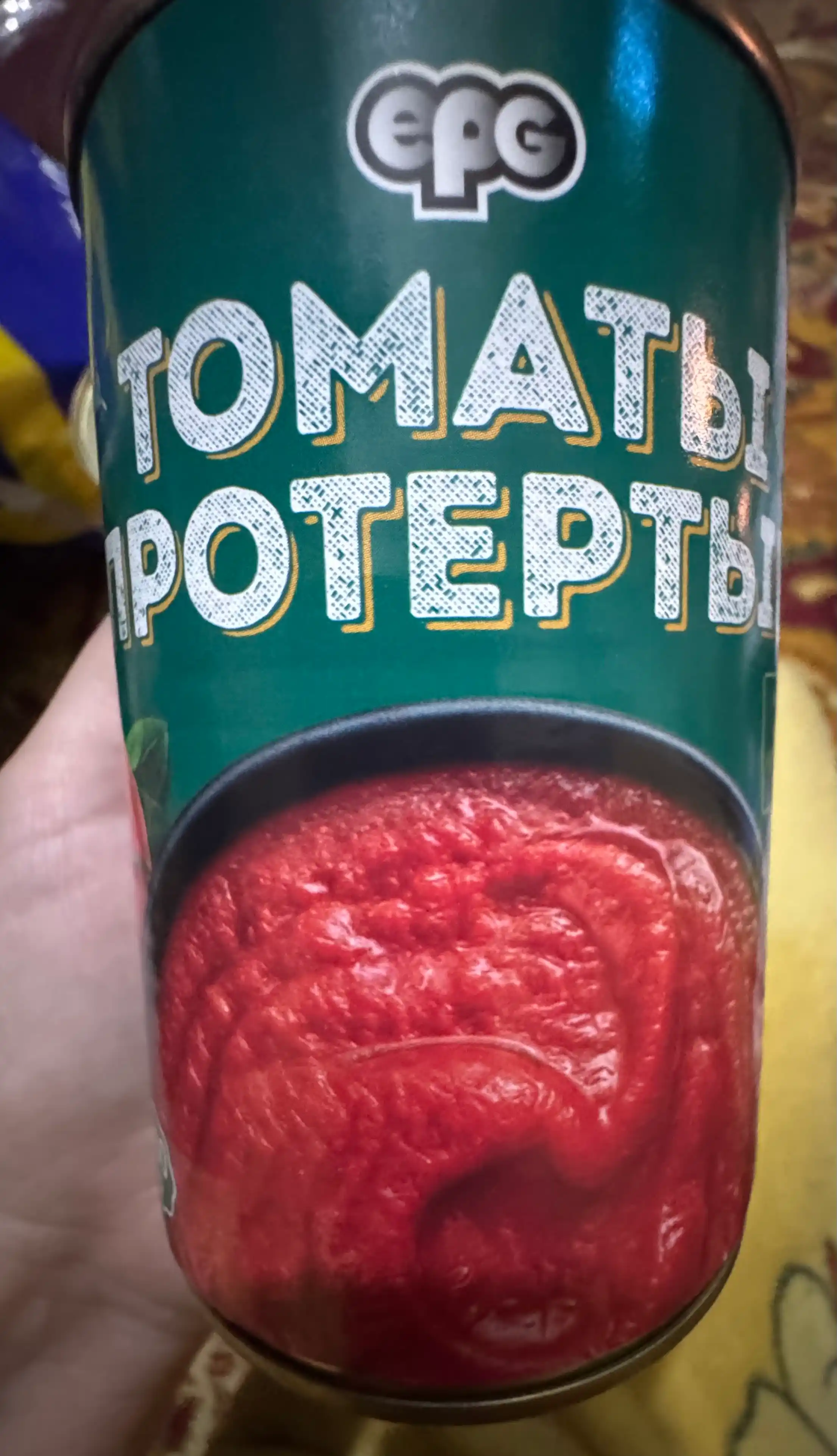 Томаты протертые, по 400 гр
