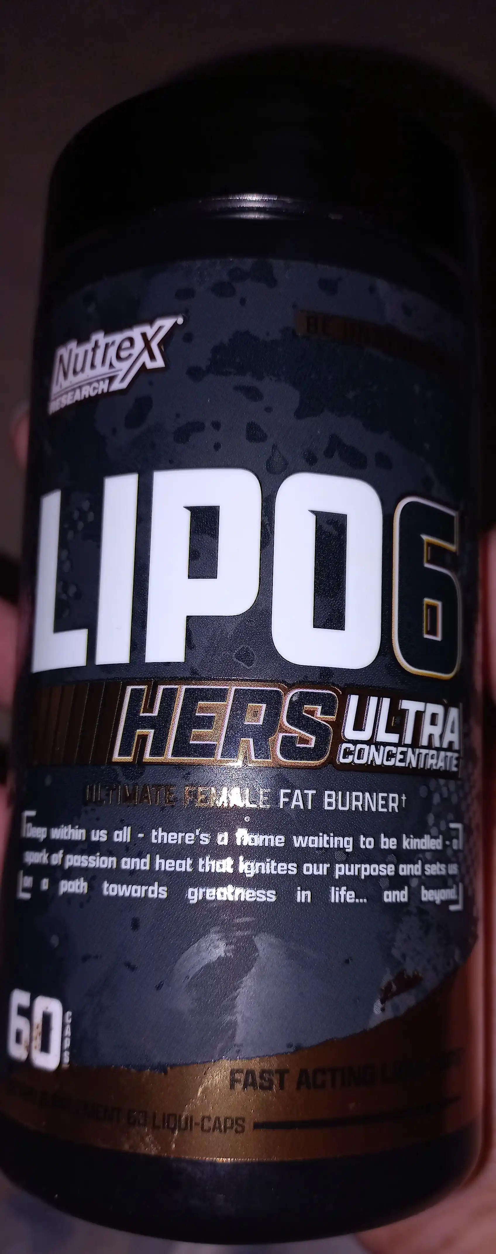 Жиросжигатель Nutrex Lipo-6 Black Hers, 60 капсул
