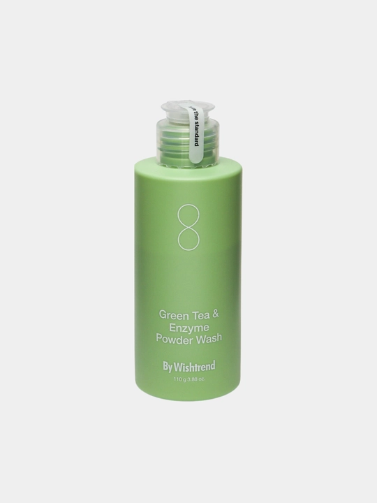Yashil choy ferment kukuni By  Wishtrend, Green Tea & Enzyme Powder Wash, 110 g
