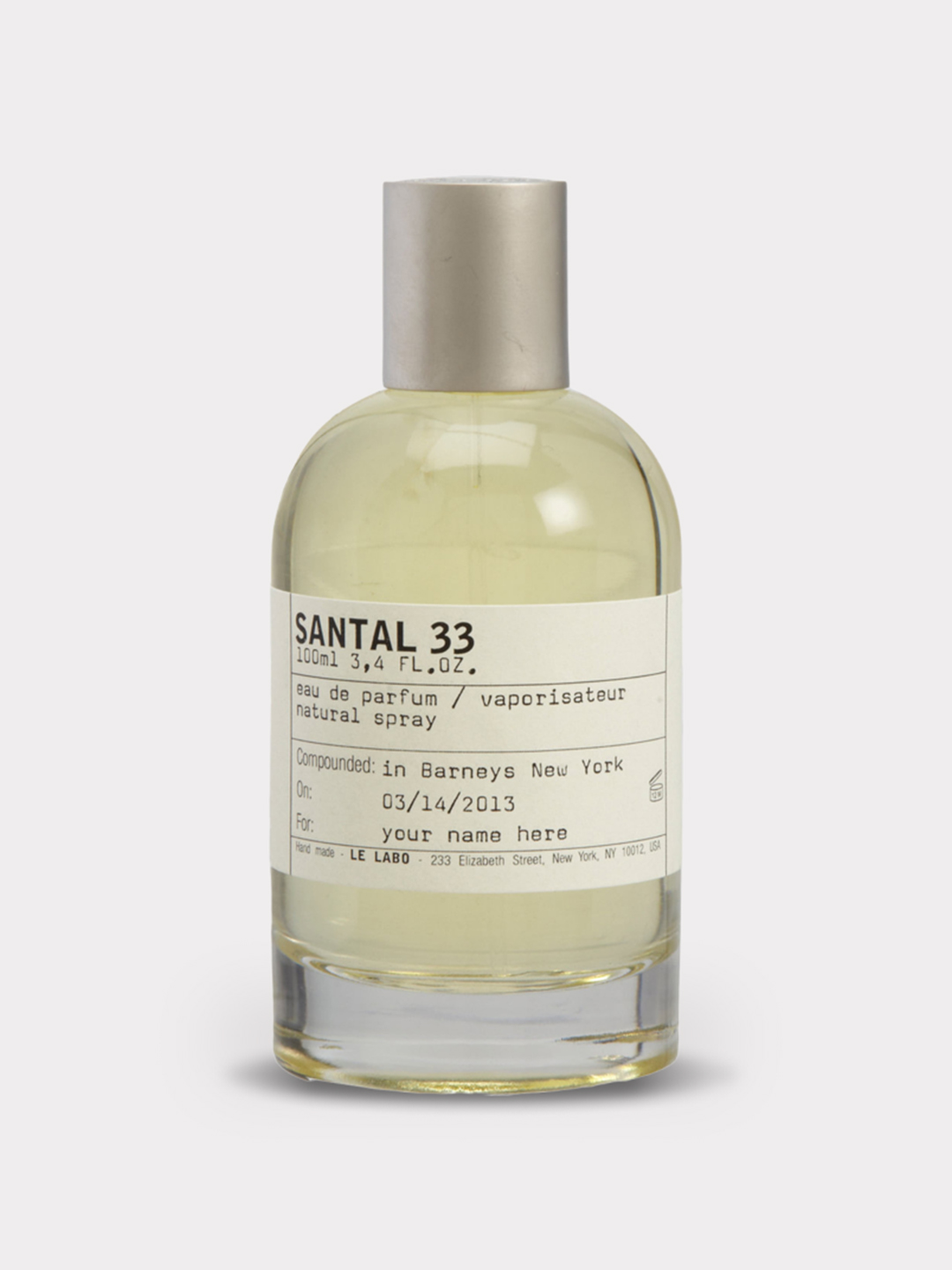 Le Labo Santal 33 atiri, uniseks